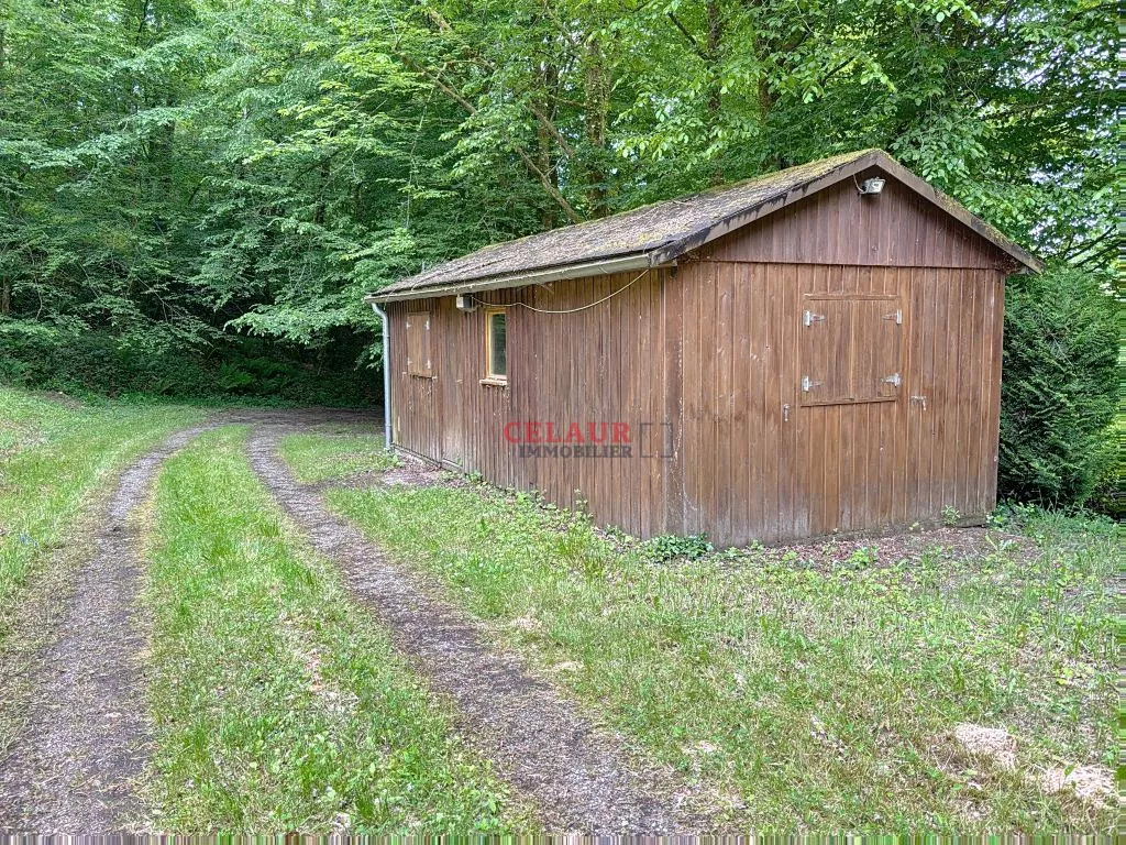 Sans voisins, sur 1 ha de terrain, maison et d&eacute;pendance avec &eacute;tang